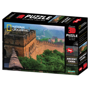 10057 NAT GEO CITYSCAPES - ANCIENT CHINA 500PC 3D PUZZLE - PACK SHOT IMAGE 1