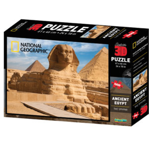 10058 NAT GEO CITYSCAPES - ANCIENT EGYPT 500PC 3D PUZZLE - PACK SHOT IMAGE 1