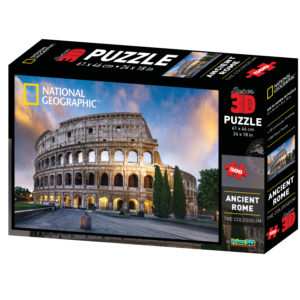 10106 NAT GEO CITYSCAPES - ANCIENT ROME 500PC 3D PUZZLE - PACK SHOT IMAGE 1
